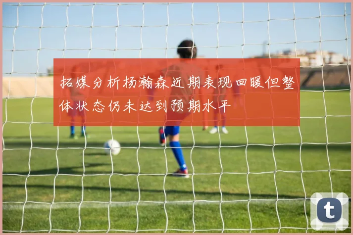 拓媒分析杨瀚森近期表现回暖但整体状态仍未达到预期水平